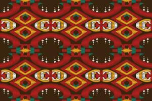 ikat damasco paisley bordado fundo. ikat impressão geométrico étnico oriental padronizar tradicional.asteca estilo abstrato vetor ilustração.design para textura,tecido,vestuário,embrulho,sarongue.