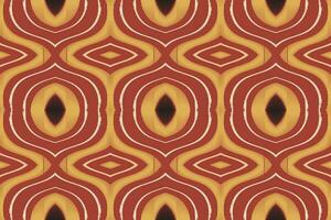 ikat damasco paisley bordado fundo. ikat divisa geométrico étnico oriental padronizar tradicional.asteca estilo abstrato vetor ilustração.design para textura,tecido,vestuário,embrulho,sarongue.