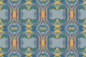 ikat damasco paisley bordado fundo. ikat tecido geométrico étnico oriental padronizar tradicional. ikat asteca estilo abstrato Projeto para impressão textura, tecido, saree, sari, tapete. vetor