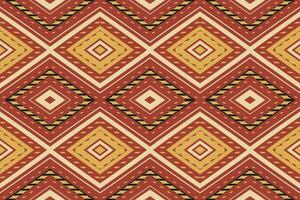 ikat damasco paisley bordado fundo. ikat Projeto geométrico étnico oriental padronizar tradicional. ikat asteca estilo abstrato Projeto para impressão textura, tecido, saree, sari, tapete. vetor
