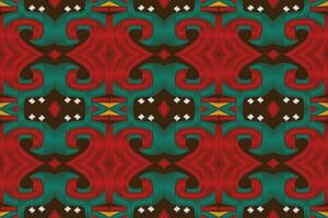 ikat damasco paisley bordado fundo. ikat padronizar geométrico étnico oriental padronizar tradicional.asteca estilo abstrato vetor ilustração.design para textura,tecido,vestuário,embrulho,sarongue.