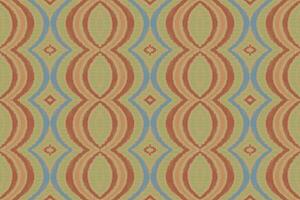 ikat damasco paisley bordado fundo. ikat desenhos geométrico étnico oriental padronizar tradicional.asteca estilo abstrato vetor ilustração.design para textura,tecido,vestuário,embrulho,sarongue.