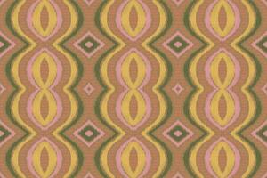 ikat floral paisley bordado fundo. ikat fundo geométrico étnico oriental padronizar tradicional.asteca estilo abstrato vetor ilustração.design textura,tecido,vestuário,embrulho,sarongue.