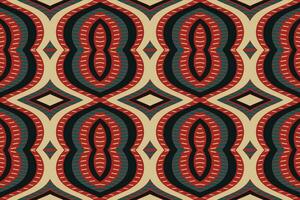 ikat floral paisley bordado fundo. ikat desatado padronizar geométrico étnico oriental padronizar tradicional.asteca estilo abstrato vetor Projeto textura,tecido,vestuário,embrulho,sarongue.
