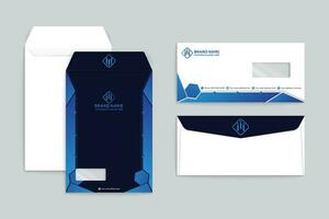 corporativo limpar \ limpo envelope modelo vetor