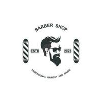 barbearia logotipo ícone vetor