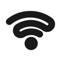 Wi-fi onda logotipo vetor