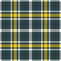 têxtil tartan desatado do Verifica tecido xadrez com uma vetor padronizar textura fundo.