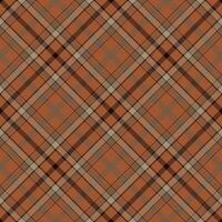 tartan escócia sem costura padrão xadrez vetor. tecido de fundo retrô. textura geométrica quadrada de cor de verificação vintage para impressão têxtil, papel de embrulho, cartão de presente, design de papel de parede. vetor