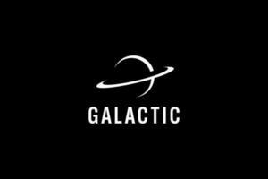 galáctico logotipo vetor ícone ilustração