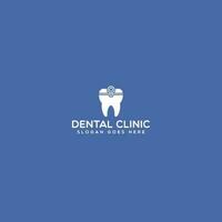 dental clínica logotipo vetor