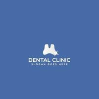 dental clínica logotipo vetor