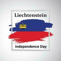 liechtenstein independência dia vetor