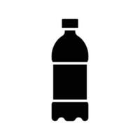 água garrafa ícone vetor Projeto modelo dentro branco fundo