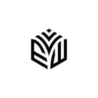 muito hexágono logotipo vetor, desenvolver, construção, natural, finança logotipo, real Estado, adequado para seu empresa. vetor