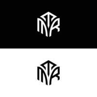 tmr hexágono logotipo vetor, desenvolver, construção, natural, finança logotipo, real Estado, adequado para seu empresa. vetor