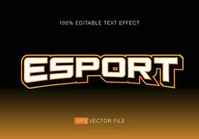 esporte jogos editável texto efeito gráfico estilo vetor