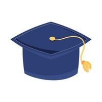 graduação chapéu acessório Educação ícone vetor