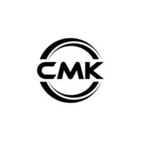 cmk logotipo projeto, inspiração para uma único identidade. moderno elegância e criativo Projeto. marca d'água seu sucesso com a impressionante isto logotipo. vetor