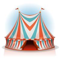 Tenda de circo Big Top vetor