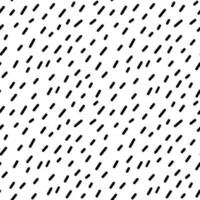 abstrato desatado padronizar com pequeno Preto linhas. vetor ilustração do manchas. monocromático fundo com aleatoriamente localizado assimétrico pontos. textura com desenho animado chuva ou neve.