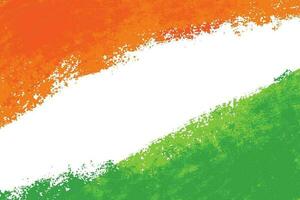 decorativo tricolor indiano bandeira tema textura vetor