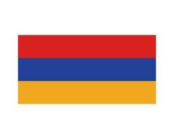 nacional bandeira do Armênia. armênio país bandeira. república do Armênia detalhado bandeira. eps vetor ilustração cortar arquivo.