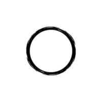 zen círculo ícone símbolo. estético círculo forma para logotipo, arte quadro, arte ilustração, local na rede Internet ou gráfico Projeto elemento. vetor ilustração