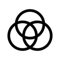 trindade ícone vetor símbolo Projeto ilustração