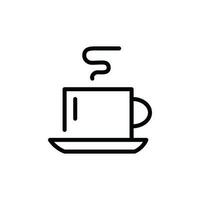 café copo ícone Projeto agradável para Vejo vetor