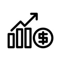 economia ícone vetor símbolo Projeto ilustração