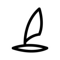 windsurf ícone vetor símbolo Projeto ilustração