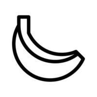 banana ícone vetor símbolo Projeto ilustração
