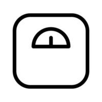 pesagem escala ícone vetor símbolo Projeto ilustração