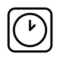 relógio ícone vetor símbolo Projeto ilustração