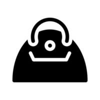Bolsa ícone vetor símbolo Projeto ilustração