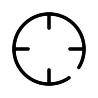 mira ícone vetor símbolo Projeto ilustração