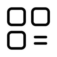elemento igual ícone vetor símbolo Projeto ilustração