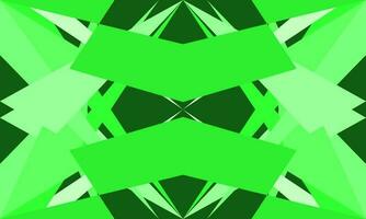 abstrato geométrico vetor verde fundo com aleatória padronizar do simples formas