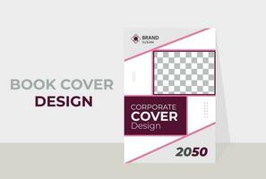 corporativo livro cobrir Projeto modelo. pode estar adaptar para folheto. vetor eps 10. revista ou livro Projeto. branding identidade Projeto.