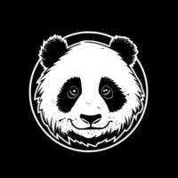 panda, minimalista e simples silhueta - vetor ilustração