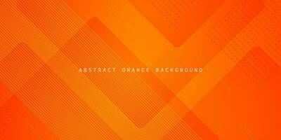 abstrato laranja fundo com simples linhas. colorida laranja Projeto. brilhante e moderno com sombra 3d conceito. eps10 vetor