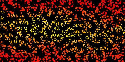 padrão de vetor laranja escuro com formas abstratas
