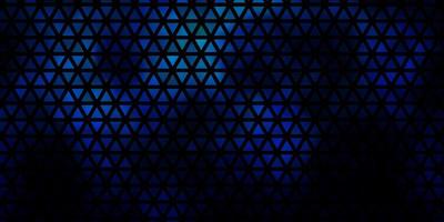 pano de fundo azul escuro com triângulos de linhas vetor