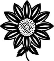 flor - minimalista e plano logotipo - vetor ilustração