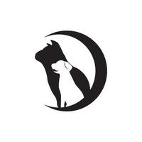 animal fazer compras ícone logotipo Projeto vetor ilustração.