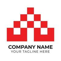criativo corporativo moderno monograma minimalista o negócio logotipo Projeto modelo livre vetor