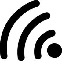Wi-fi vetor ícone. Wi-fi símbolo. substituível vetor Projeto.