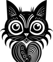 gato - Alto qualidade vetor logotipo - vetor ilustração ideal para camiseta gráfico