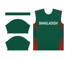 Bangladesh Grilo equipe Esportes criança Projeto ou Bangladesh Grilo jérsei Projeto vetor